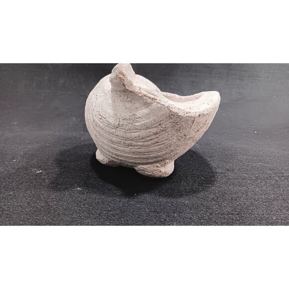 Cute Sea Shell Planter Box Home Decor Beach Themed Planter Cottage Beach House - Picture 5 of 13